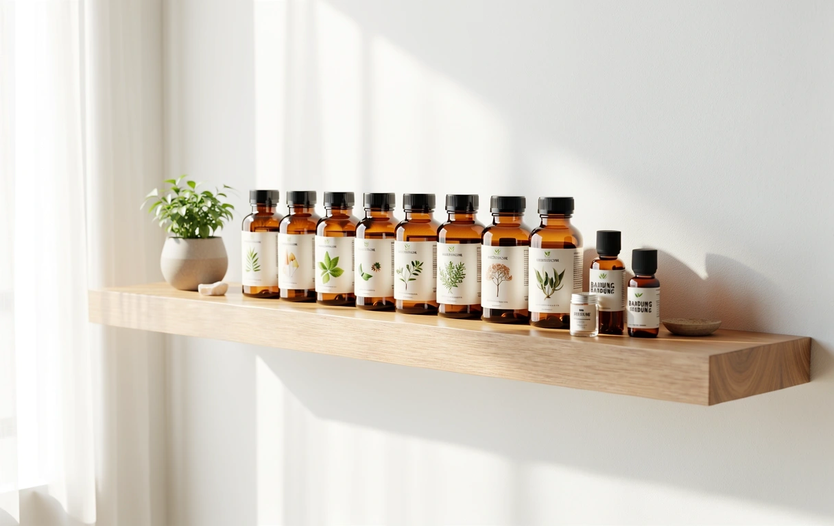 HerbaJantan botanical display